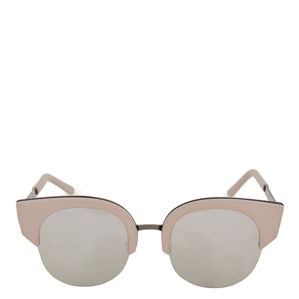 NWT Topshop Women's Rubber Clubmaster‎ Sunglasses